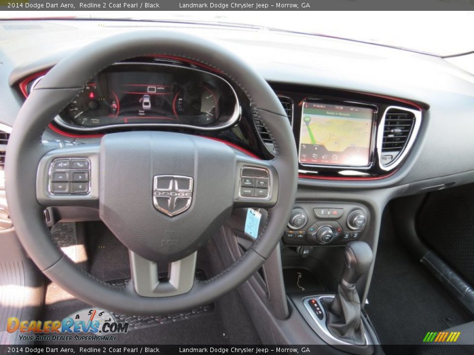 2014 Dodge Dart Aero Redline 2 Coat Pearl / Black Photo #7
