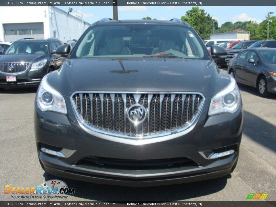 2014 Buick Enclave Premium AWD Cyber Gray Metallic / Titanium Photo #2