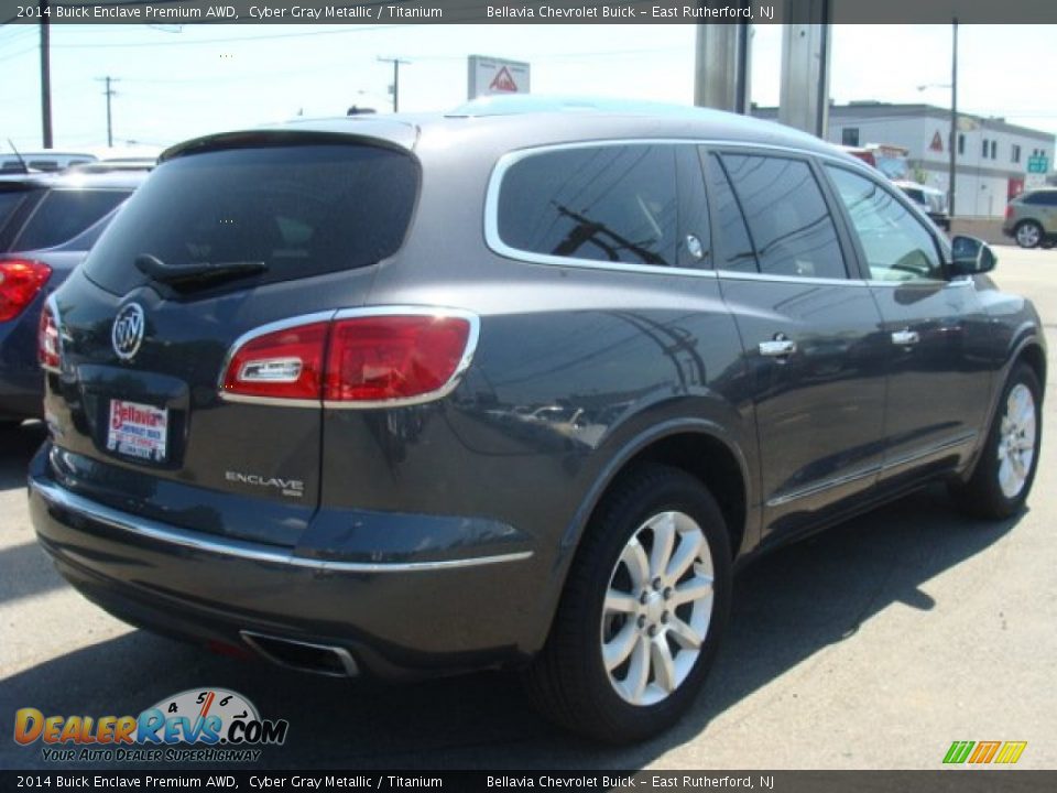 2014 Buick Enclave Premium AWD Cyber Gray Metallic / Titanium Photo #4