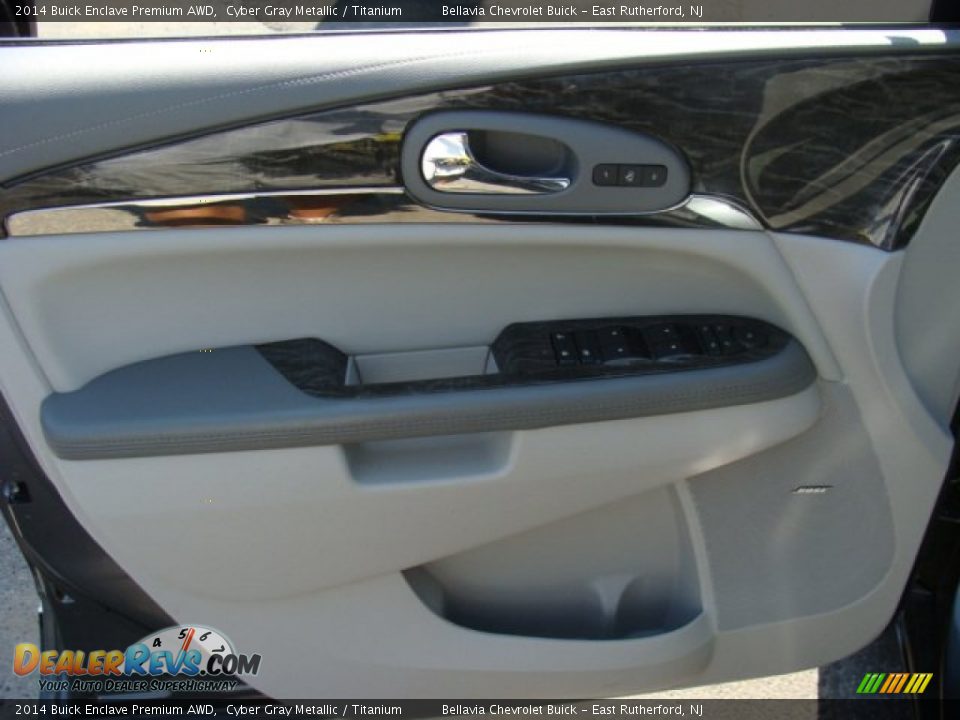 2014 Buick Enclave Premium AWD Cyber Gray Metallic / Titanium Photo #6