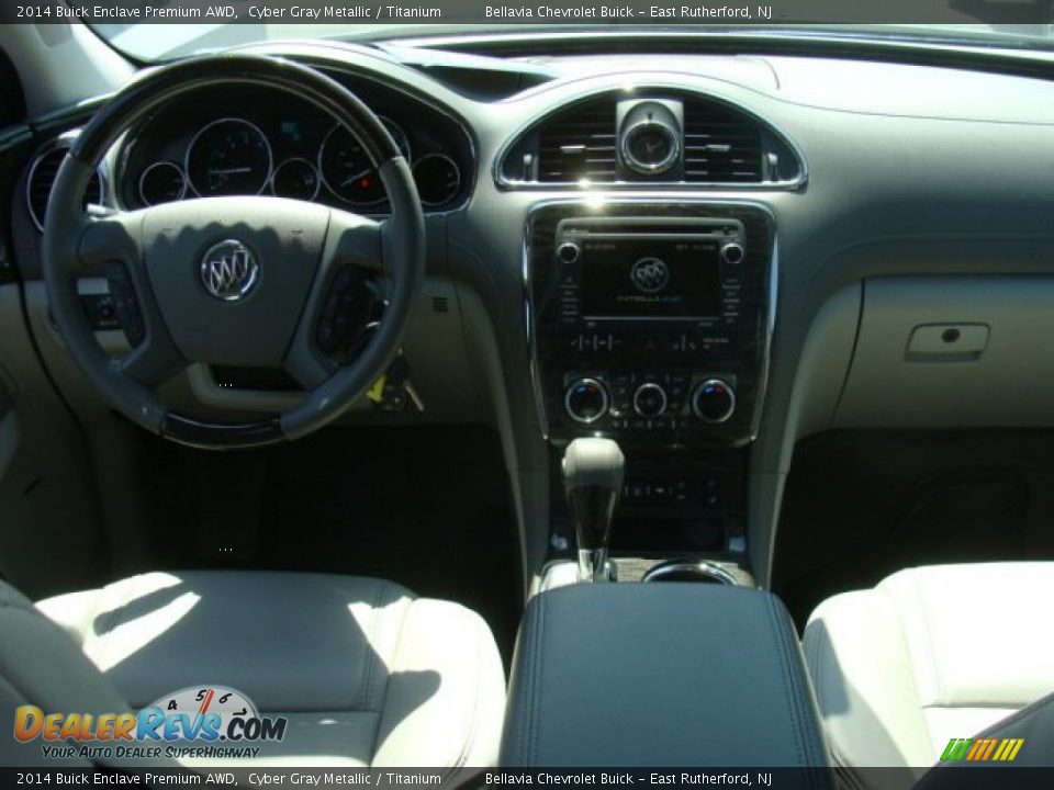 2014 Buick Enclave Premium AWD Cyber Gray Metallic / Titanium Photo #9