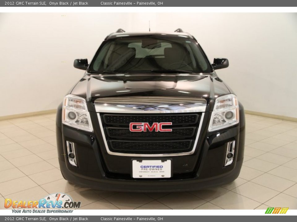 2012 GMC Terrain SLE Onyx Black / Jet Black Photo #2