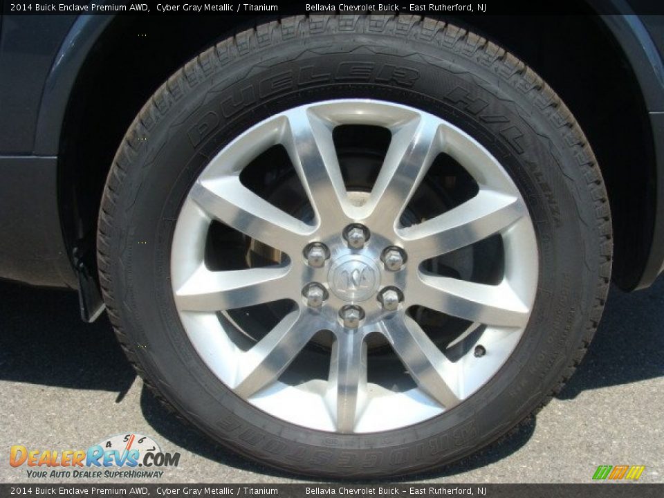 2014 Buick Enclave Premium AWD Cyber Gray Metallic / Titanium Photo #14