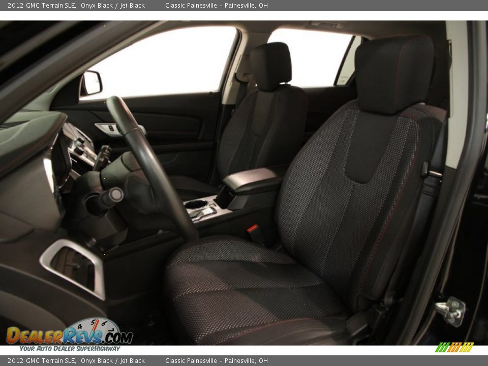 2012 GMC Terrain SLE Onyx Black / Jet Black Photo #5