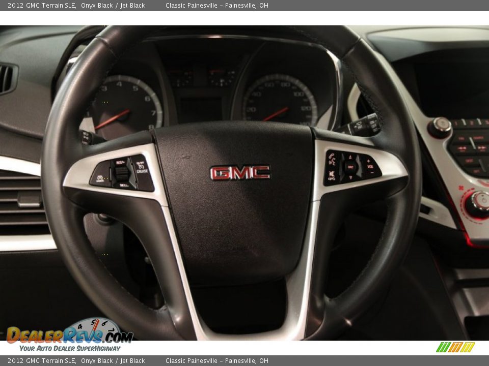 2012 GMC Terrain SLE Onyx Black / Jet Black Photo #6