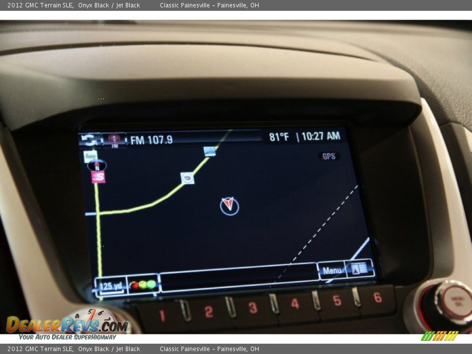 2012 GMC Terrain SLE Onyx Black / Jet Black Photo #13