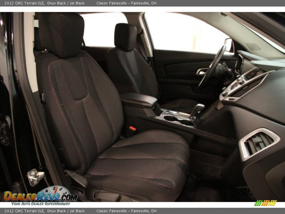 2012 GMC Terrain SLE Onyx Black / Jet Black Photo #15