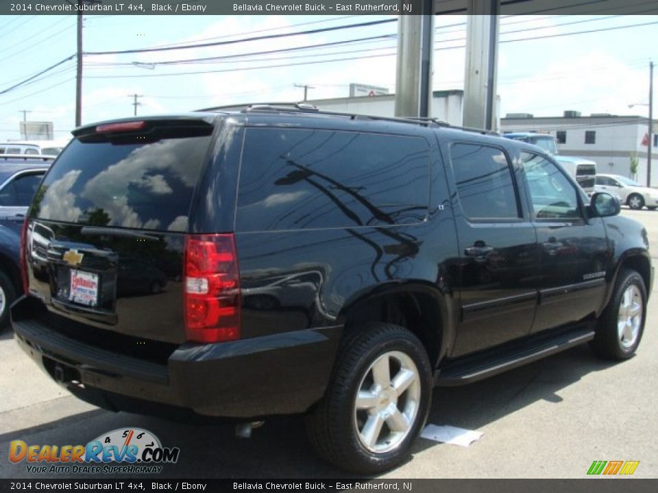 2014 Chevrolet Suburban LT 4x4 Black / Ebony Photo #4
