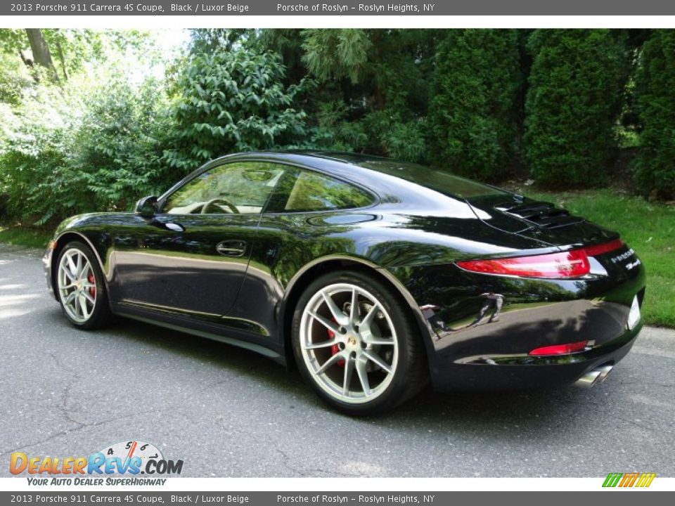 Black 2013 Porsche 911 Carrera 4S Coupe Photo #4