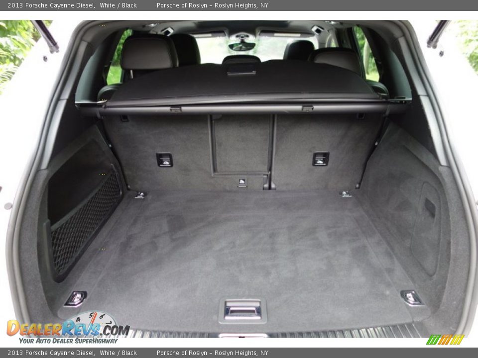 2013 Porsche Cayenne Diesel White / Black Photo #16