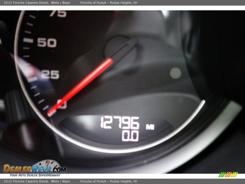 2013 Porsche Cayenne Diesel White / Black Photo #20