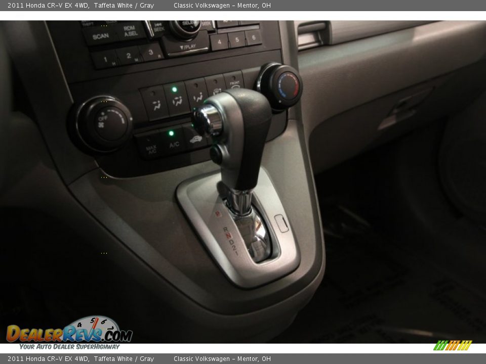 2011 Honda CR-V EX 4WD Taffeta White / Gray Photo #9