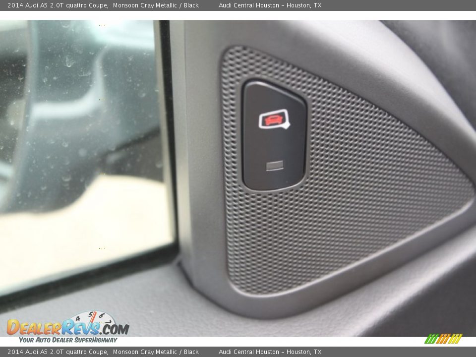 2014 Audi A5 2.0T quattro Coupe Monsoon Gray Metallic / Black Photo #17