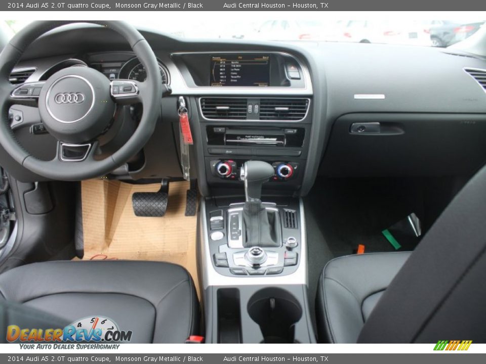 2014 Audi A5 2.0T quattro Coupe Monsoon Gray Metallic / Black Photo #20