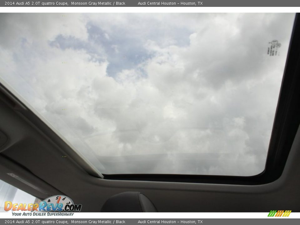 2014 Audi A5 2.0T quattro Coupe Monsoon Gray Metallic / Black Photo #22