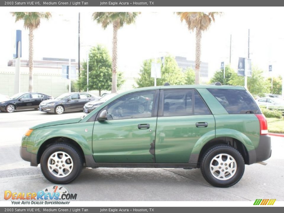 2003 Saturn VUE V6 Medium Green / Light Tan Photo #1