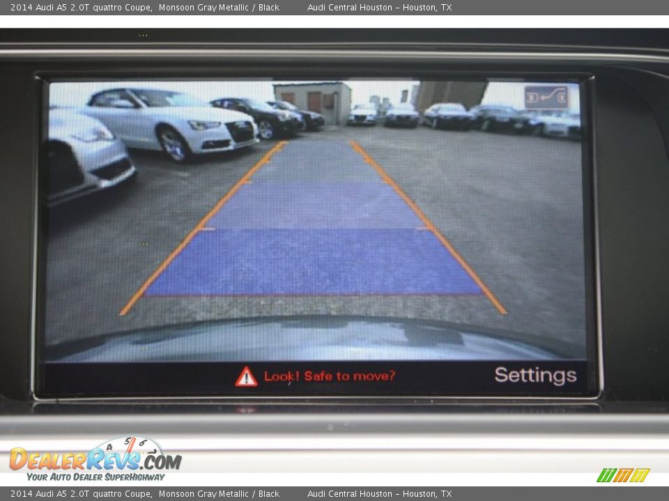 2014 Audi A5 2.0T quattro Coupe Monsoon Gray Metallic / Black Photo #26