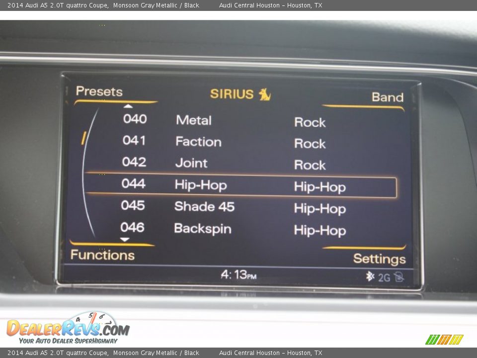 2014 Audi A5 2.0T quattro Coupe Monsoon Gray Metallic / Black Photo #27