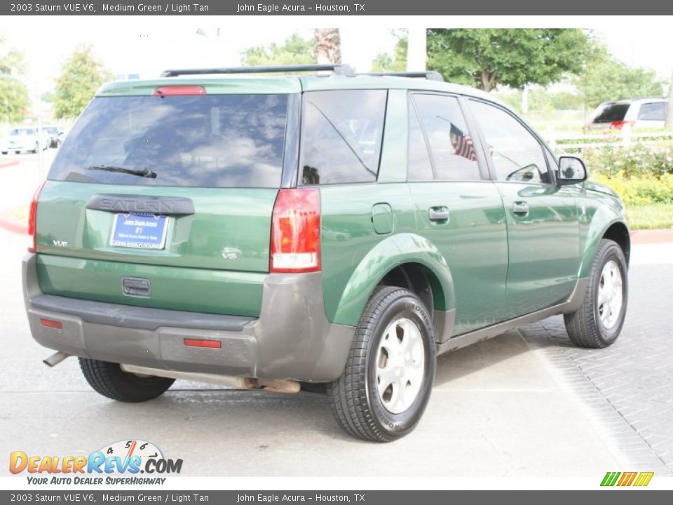 2003 Saturn VUE V6 Medium Green / Light Tan Photo #4