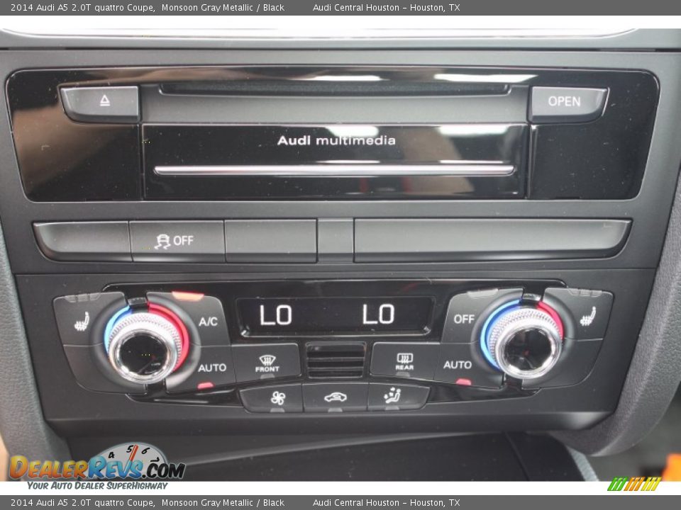 2014 Audi A5 2.0T quattro Coupe Monsoon Gray Metallic / Black Photo #29