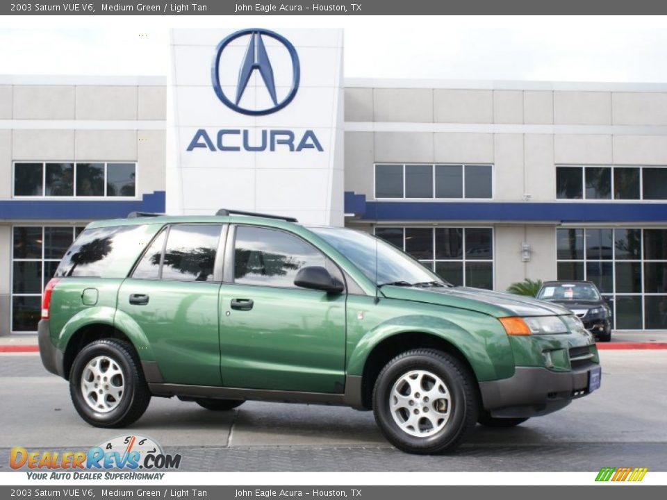 Medium Green 2003 Saturn VUE V6 Photo #6