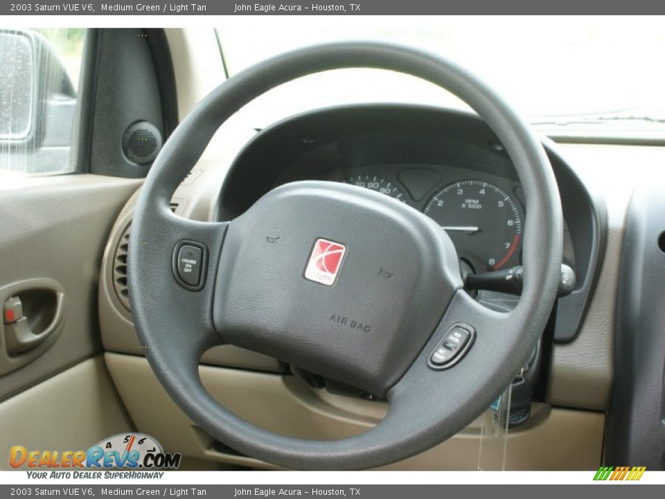 2003 Saturn VUE V6 Steering Wheel Photo #24