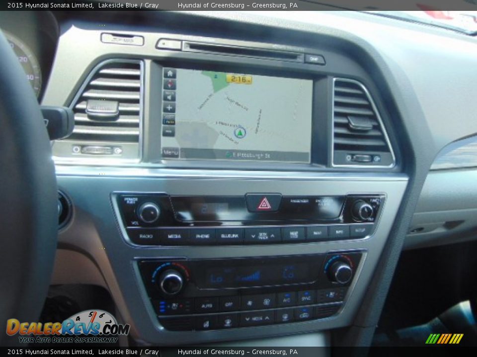 Navigation of 2015 Hyundai Sonata Limited Photo #15