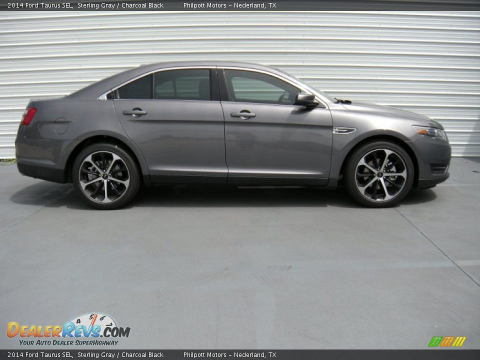 2014 Ford Taurus SEL Sterling Gray / Charcoal Black Photo #3