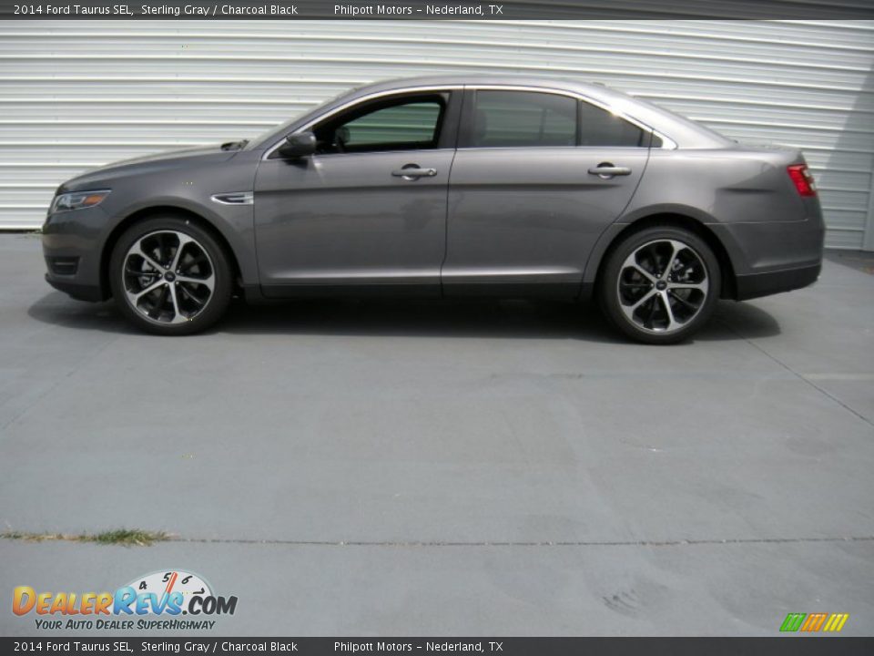 2014 Ford Taurus SEL Sterling Gray / Charcoal Black Photo #6