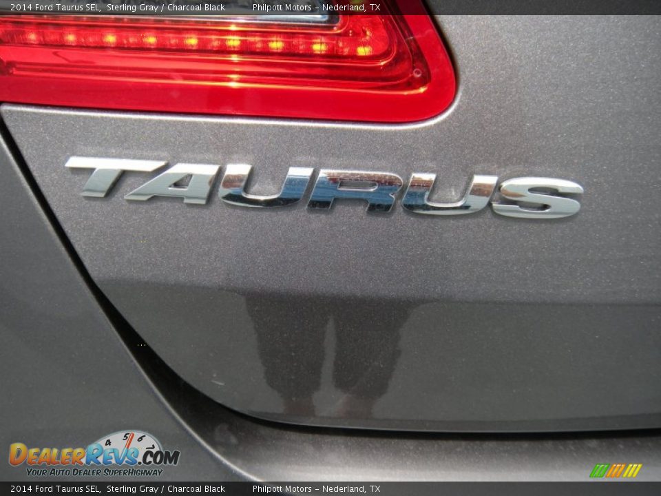 2014 Ford Taurus SEL Sterling Gray / Charcoal Black Photo #13