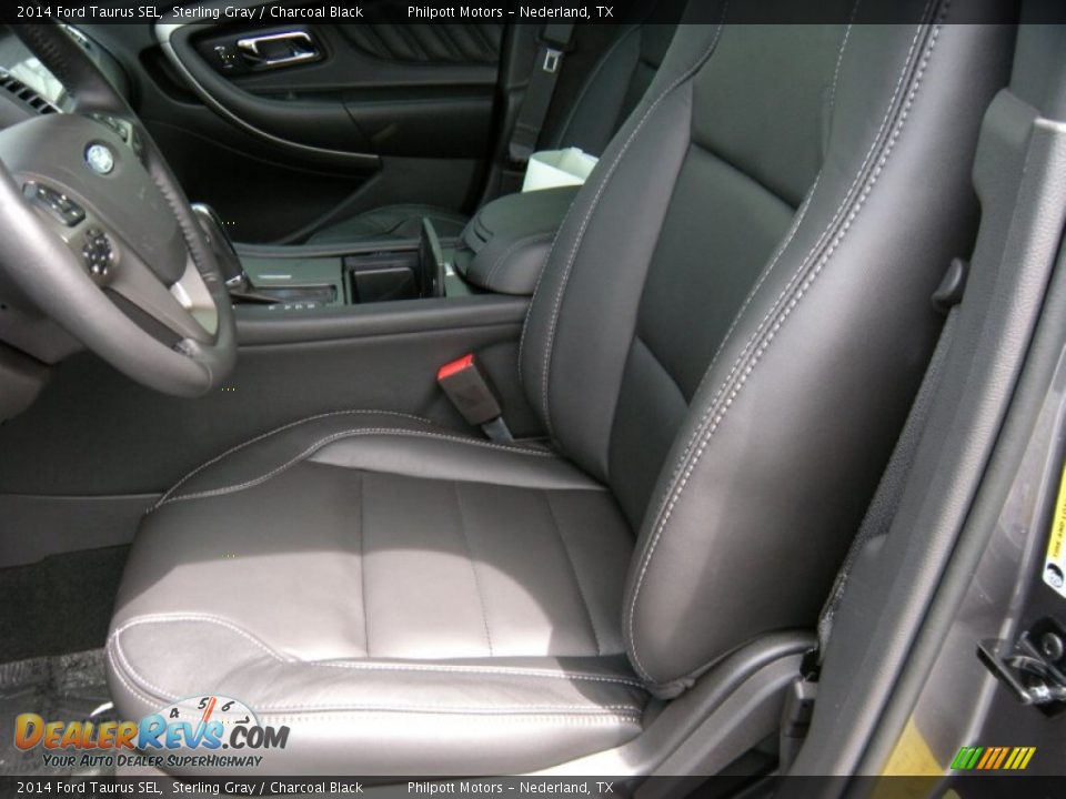2014 Ford Taurus SEL Sterling Gray / Charcoal Black Photo #22
