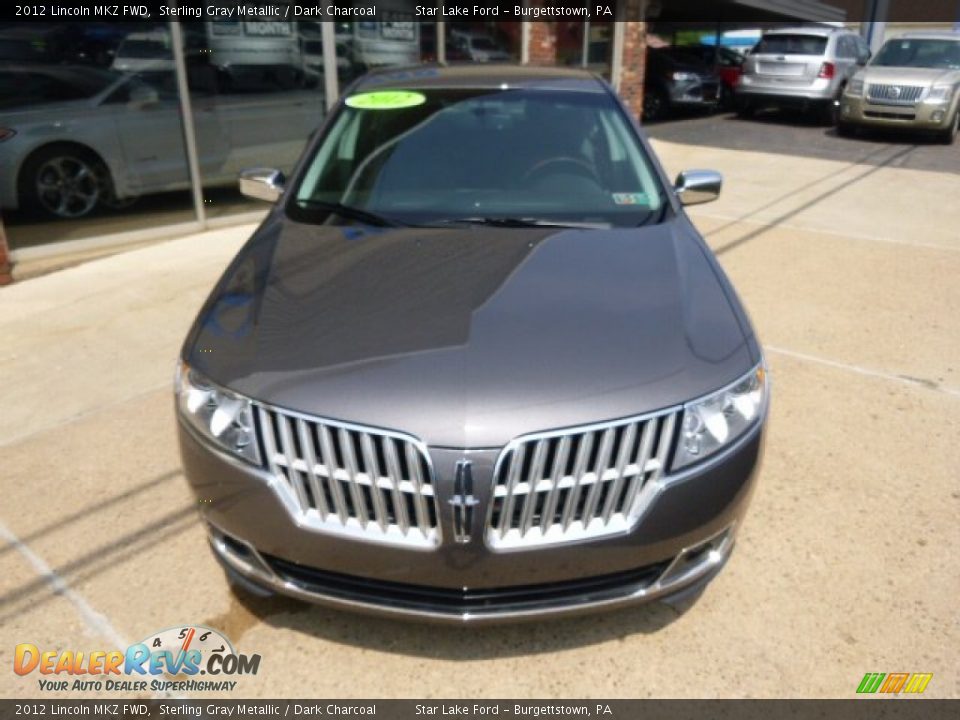 2012 Lincoln MKZ FWD Sterling Gray Metallic / Dark Charcoal Photo #2