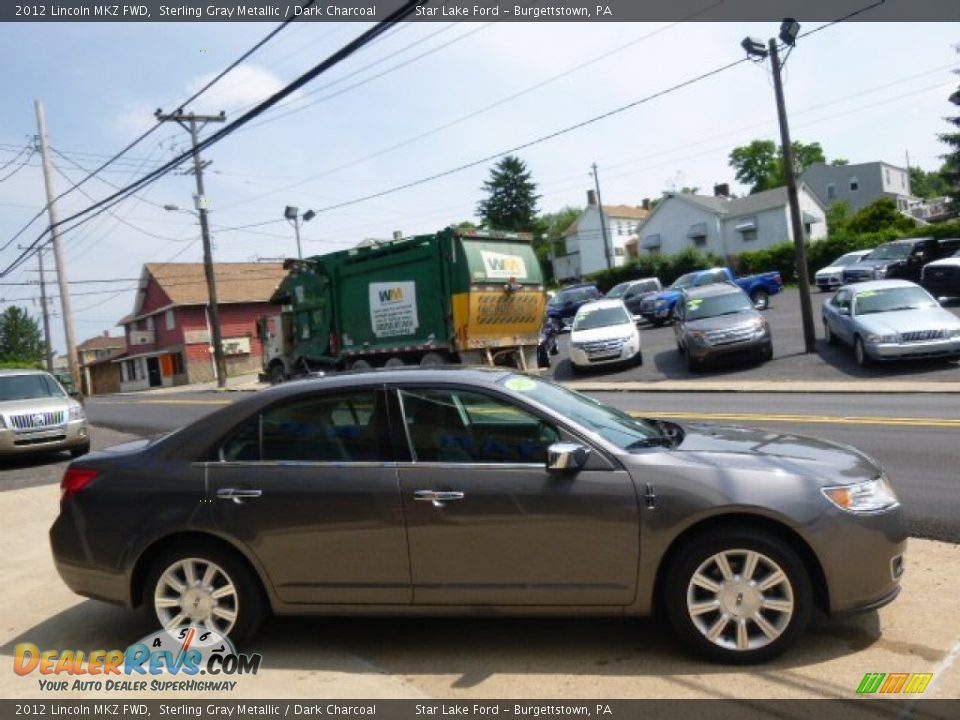 2012 Lincoln MKZ FWD Sterling Gray Metallic / Dark Charcoal Photo #4