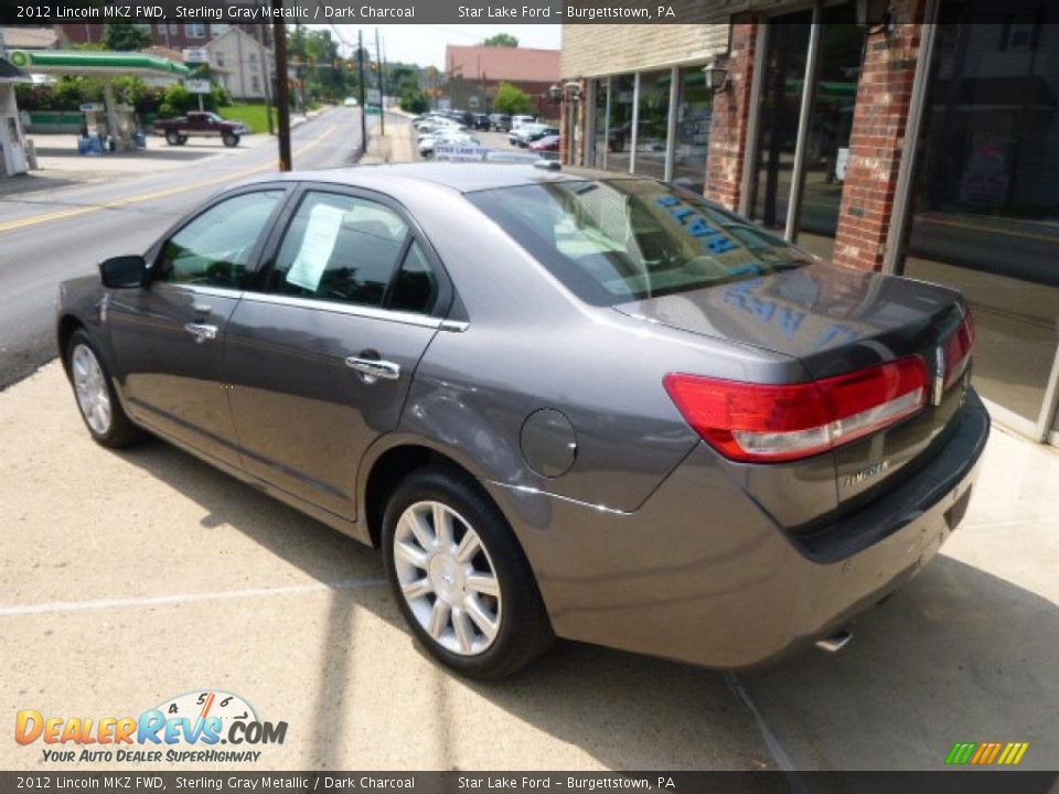 2012 Lincoln MKZ FWD Sterling Gray Metallic / Dark Charcoal Photo #6