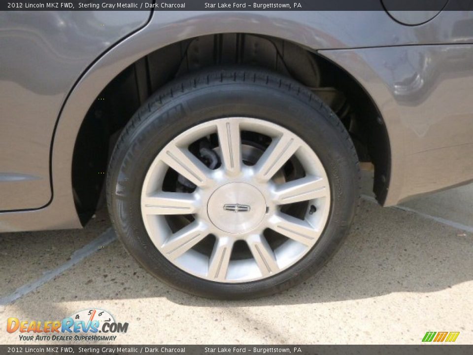2012 Lincoln MKZ FWD Sterling Gray Metallic / Dark Charcoal Photo #8