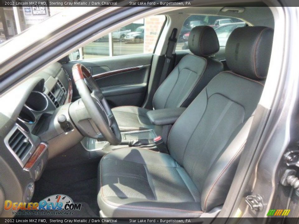 2012 Lincoln MKZ FWD Sterling Gray Metallic / Dark Charcoal Photo #9