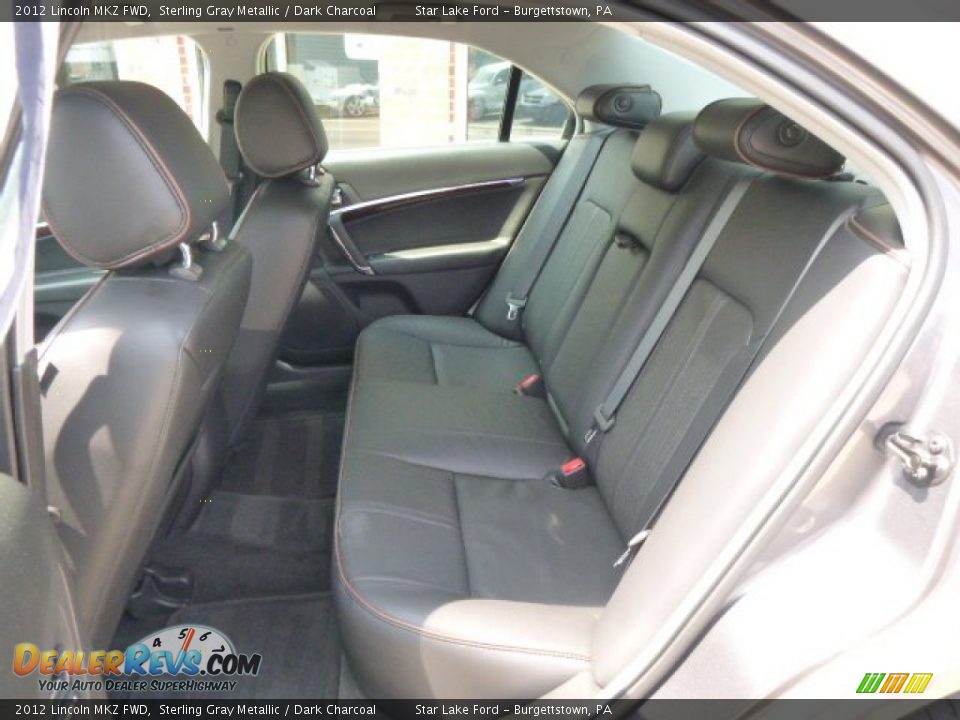 2012 Lincoln MKZ FWD Sterling Gray Metallic / Dark Charcoal Photo #11