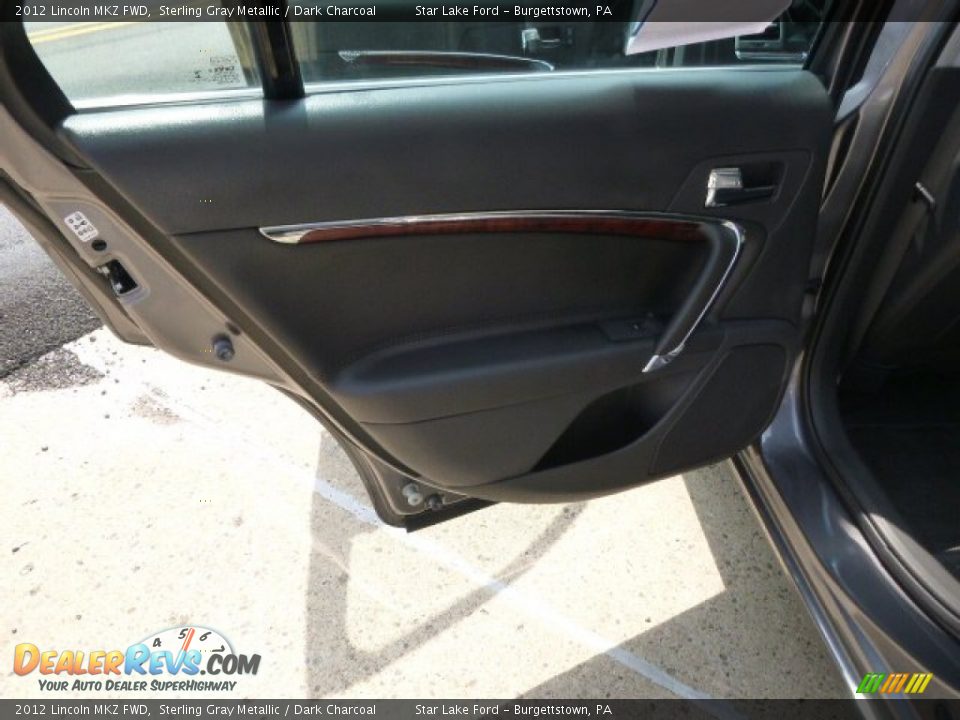 2012 Lincoln MKZ FWD Sterling Gray Metallic / Dark Charcoal Photo #12