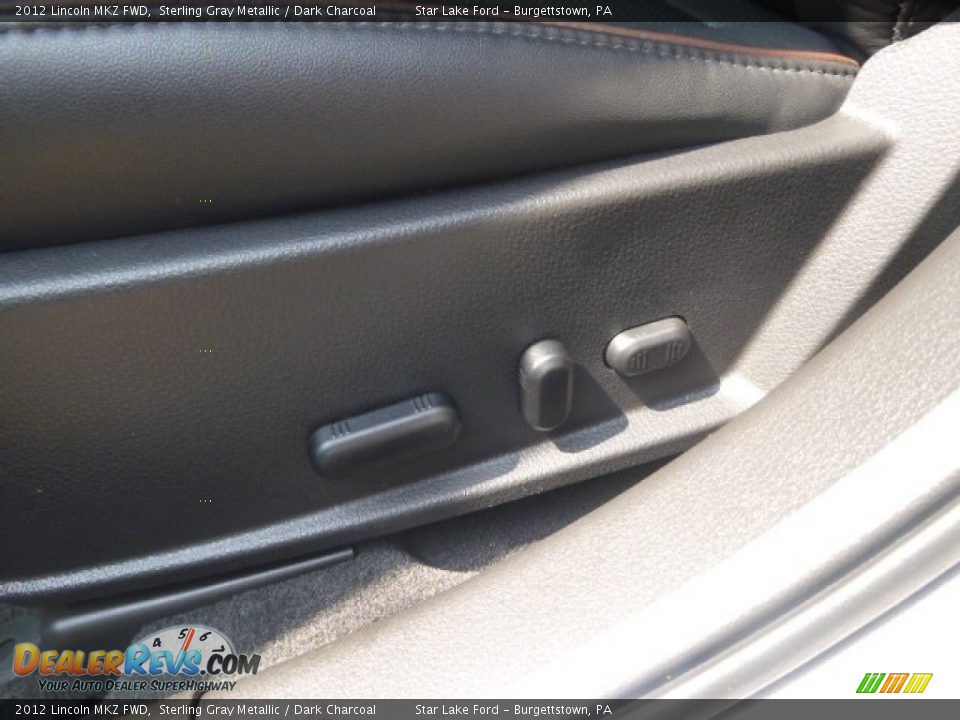 2012 Lincoln MKZ FWD Sterling Gray Metallic / Dark Charcoal Photo #15