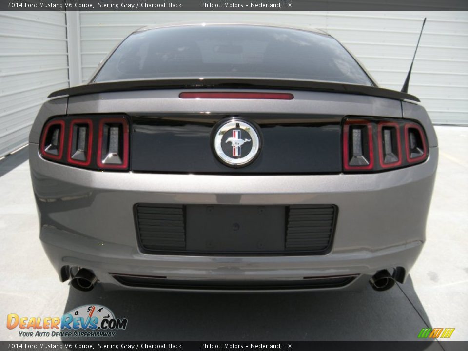 2014 Ford Mustang V6 Coupe Sterling Gray / Charcoal Black Photo #5