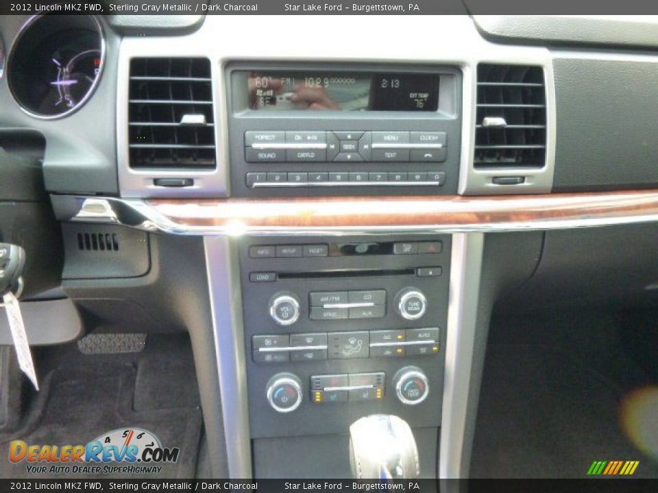 2012 Lincoln MKZ FWD Sterling Gray Metallic / Dark Charcoal Photo #16