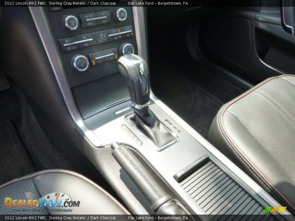 2012 Lincoln MKZ FWD Sterling Gray Metallic / Dark Charcoal Photo #17