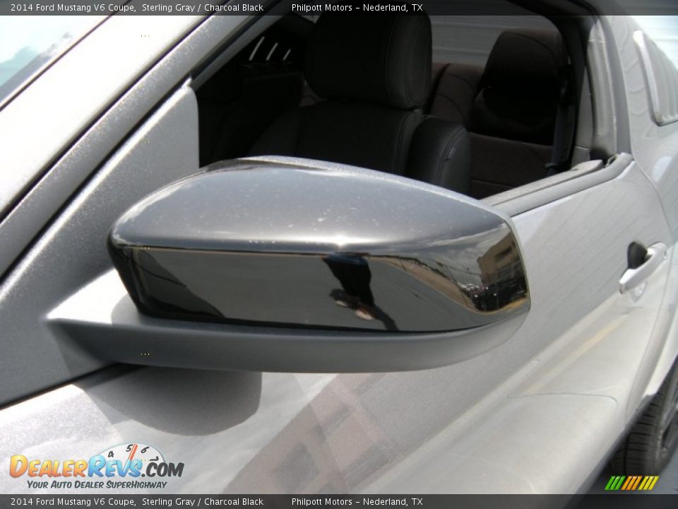 2014 Ford Mustang V6 Coupe Sterling Gray / Charcoal Black Photo #12