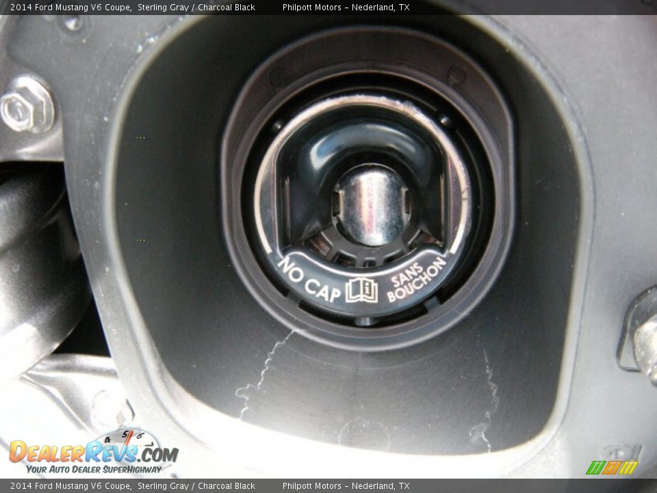 2014 Ford Mustang V6 Coupe Sterling Gray / Charcoal Black Photo #13