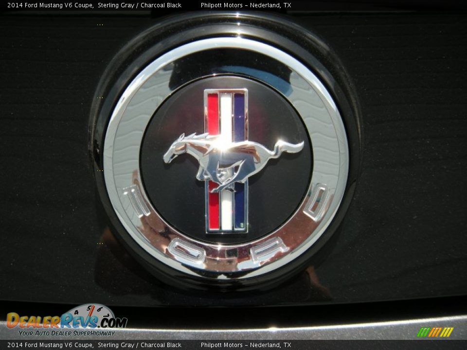 2014 Ford Mustang V6 Coupe Sterling Gray / Charcoal Black Photo #14