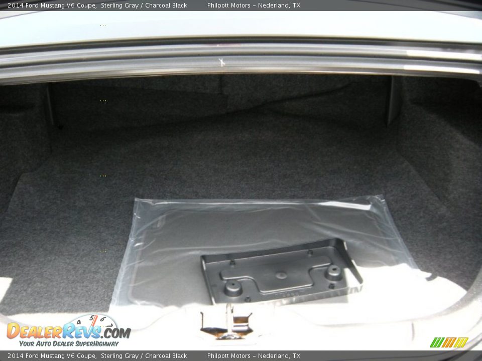 2014 Ford Mustang V6 Coupe Sterling Gray / Charcoal Black Photo #15