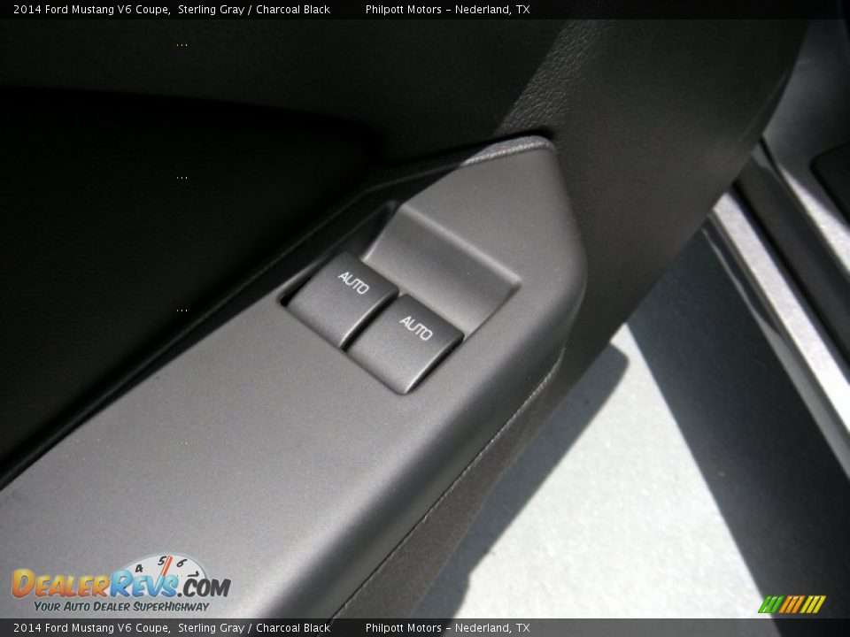 2014 Ford Mustang V6 Coupe Sterling Gray / Charcoal Black Photo #19