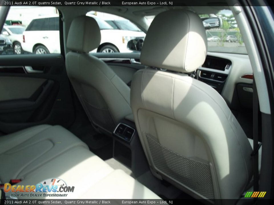 2011 Audi A4 2.0T quattro Sedan Quartz Grey Metallic / Black Photo #12