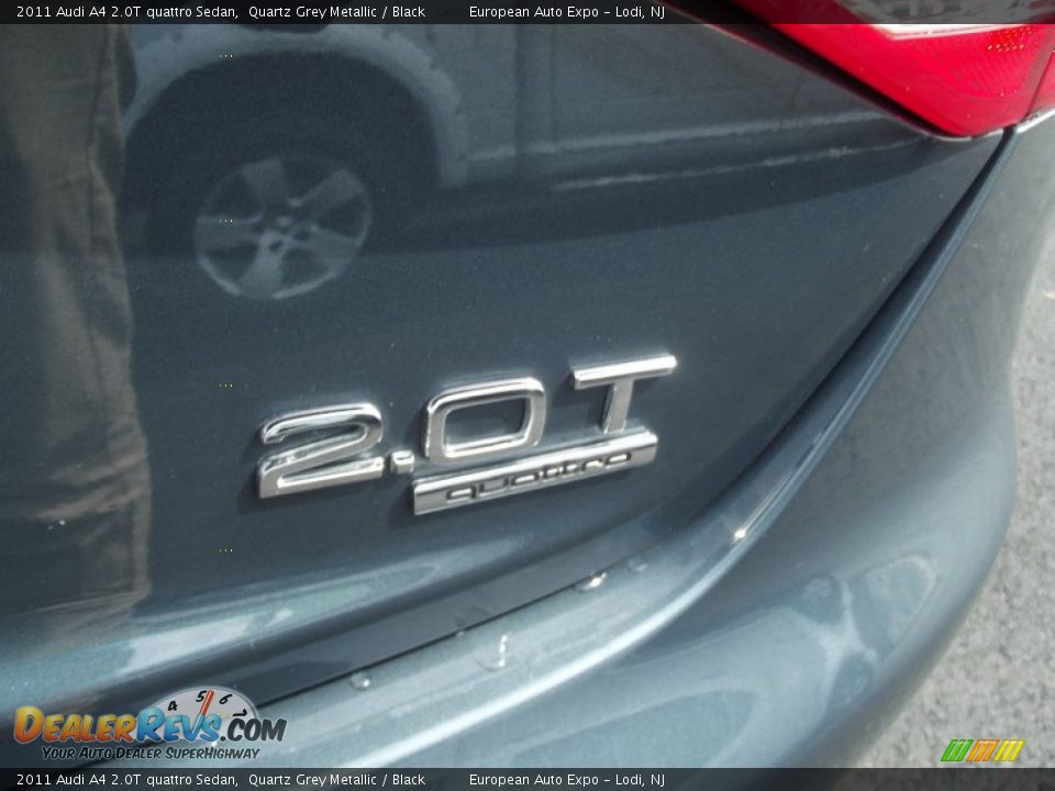 2011 Audi A4 2.0T quattro Sedan Quartz Grey Metallic / Black Photo #17