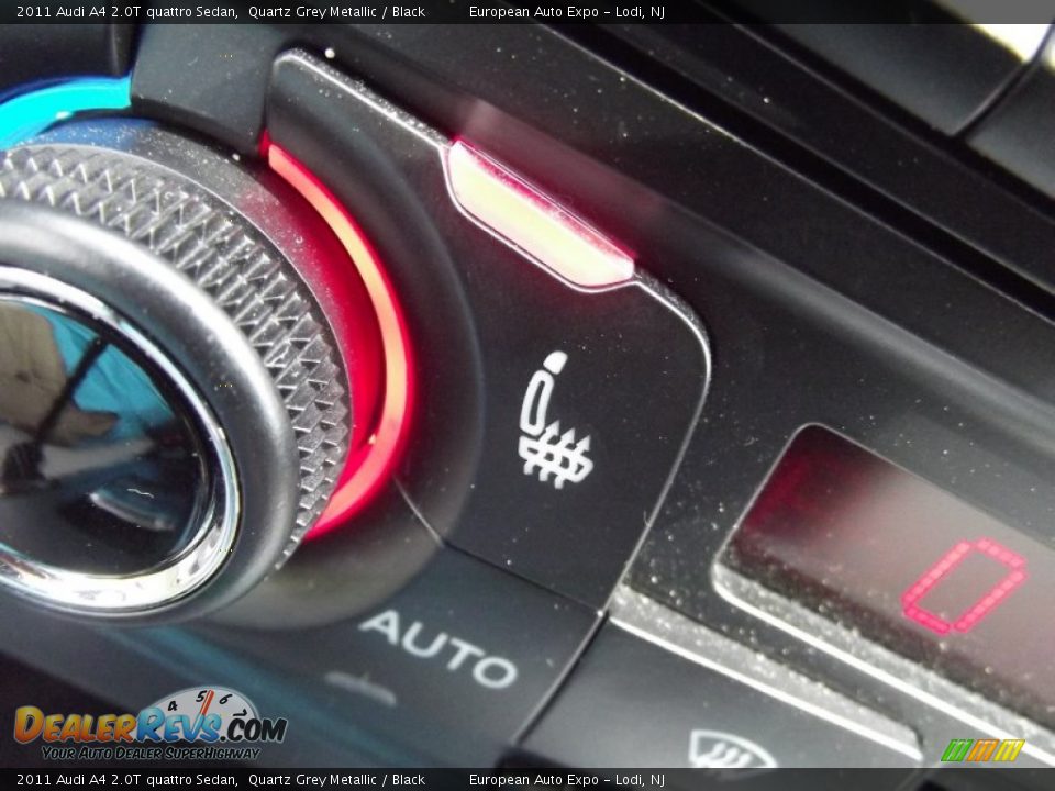 2011 Audi A4 2.0T quattro Sedan Quartz Grey Metallic / Black Photo #31